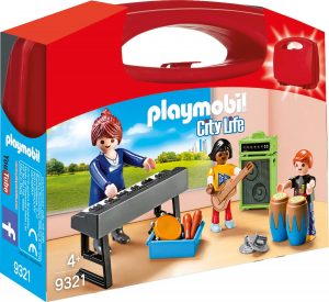 Set Portabil City Life - Curs De Muzica Playmobil