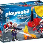 Pompieri cu pompa de apa Playmobil