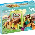 Spatiu Ingrijire Cai Lucky si Spirit Playmobil