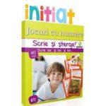 Scrie si sterge. Initiat. Jocuri cu numere. GAMA.