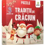 Traditii de Craciun. Puzzle educativ. GAMA.