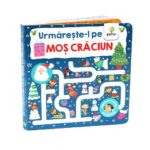 Urmareste-l pe Mos Craciun. Labirinturi pentru degetele. GAMA.