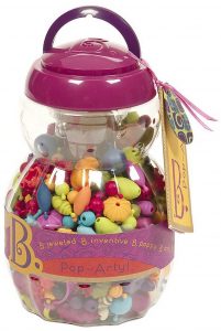 Set pentru confectionarea bijuteriilor - POP ART (500 articole, in tub)