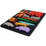 Puzzle lemn colorate - Botablo Jungle Djeco — изображение 3