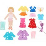 Joc educativ din lemn - Papusa cu haine DJECO — изображение 2