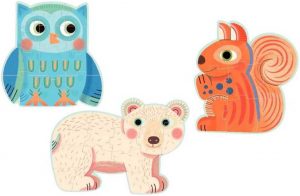 PRIMUL PUZZLE - IN PADURE 3 in 1 DJECO — изображение 2