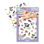Set tattoo - Pasare si flori DJECO