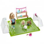 Set de joaca - Papusa Chelsea la fotbal Barbie