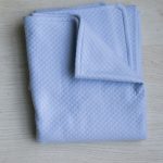 Cuvertura dubla Tricot Albastru Special Baby