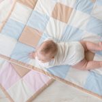 Cuvertura patchwork roz-ivory Special Baby