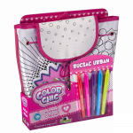 Rucsac urban cu paiete reversibile - Color Chic