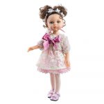 Papusa Carol 32cm blanita roz PAOLA REINA