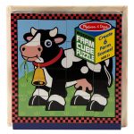 Puzzle cuburi Ferma Melissa&Doug - imagine 2