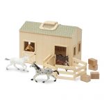 Ambar de lemn pentru cai Melissa and Doug - imagine 2