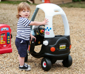 Masinuta pentru copii Cozy Coupe Politie Little Tikes - imagine 5