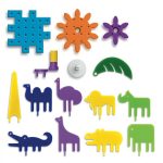 Set educativ Georello Jungle (50buc) QUERCETTI — изображение 3