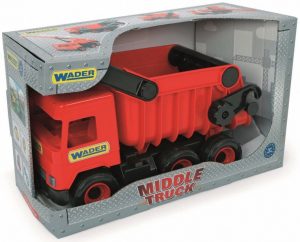 Camion-basculanta (rosu) WADER