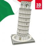 3D Puzzle Leaning Tower of Pisa CubicFun — изображение 3