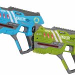 Set lupte lazer ”Impuls” albastru/verde JAMARA