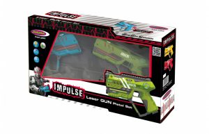 Set lupte lazer ”Impuls” albastru/verde JAMARA - imagine 2