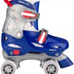 Role ajustabile 4 roti albastru 27-30 NIJDAM