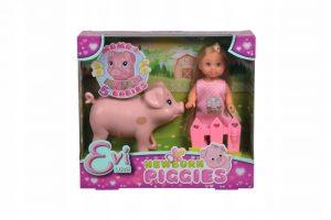 Simba Papusa Evi Love "Welcome Piggies" 12cm