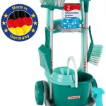 Carucior LEIFHEIT pentru curatenea + accesorii (verde) KLEIN