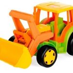 Tractor mare (orange/galben) WADER