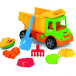 Camion Multi + accesorii nisip 8 buc. WADER