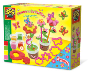 Play Dough - Flori si fluturi SES