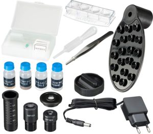 Microscop 40x-1280x + suport p-u Smartphone NATIONAL GEOGRAPHIC Bresser - imagine 5