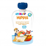 Piersic,banana,mango cu iaurt (6 luni) HIPP 100g