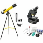 Set p/u copii Telescope 50-600 + microscope 640x NATIONAL GEOGRAPHIC Bresser