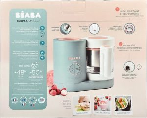 Robot (blender+sistem abur) Babycook Neo Eucalyptus Beaba - imagine 2