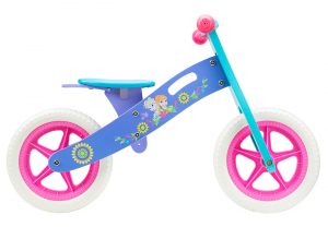 Bicicleta fara pedale Frozen (lemn) Seven Polska - imagine 2