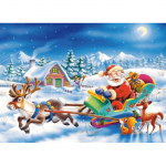 Puzzle CASTORLAND 260 el. Craciunul