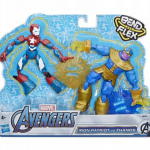 The Avengers Marvel BEND N FLEX DUALPACK Hasbro