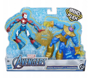 The Avengers Marvel BEND N FLEX DUALPACK Hasbro