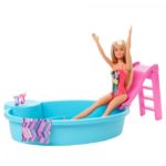 Set de joc Barbie cu bazin Mattel — изображение 3