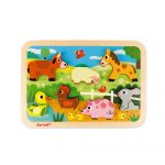 PUZZLE DIN LEMN - Ferma Janod — изображение 2