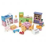 Casa din Lemn "Pasare albastra" pentru Papusi Le Toy Van - imagine 3