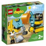 Camion si excavator pe senile LEGO Duplo 10931