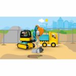 Camion si excavator pe senile LEGO Duplo 10931 — изображение 4