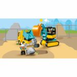 Camion si excavator pe senile LEGO Duplo 10931 — изображение 5