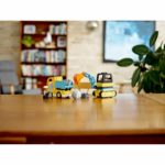 Camion si excavator pe senile LEGO Duplo 10931 — изображение 6