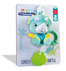 Jucarie dentitie moale Dino 0+ CLEMENTONI