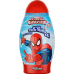 SPIDER MAN gel-spuma 400 ml Double Effect