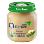 Piure Gerber Cartof-dovlecel 130g