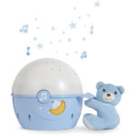Lumina de noapte muzicala cu projector baieti Chicco