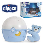 Lumina de noapte muzicala cu projector baieti Chicco - imagine 3